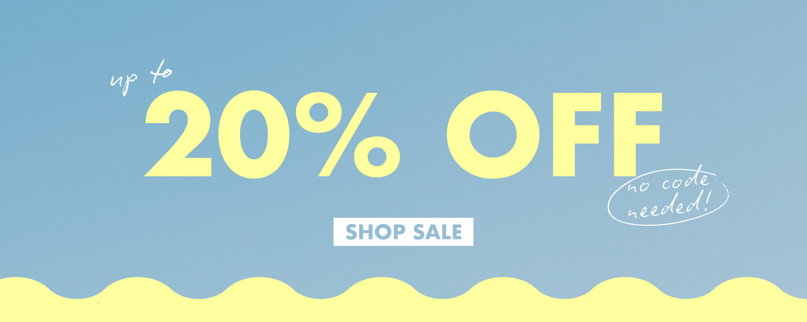 UP TO 20% OFF