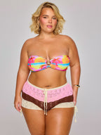 OASIS CROCHET SHORT