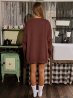 NO SLEEP CLUB OVERSIZE SWEATER